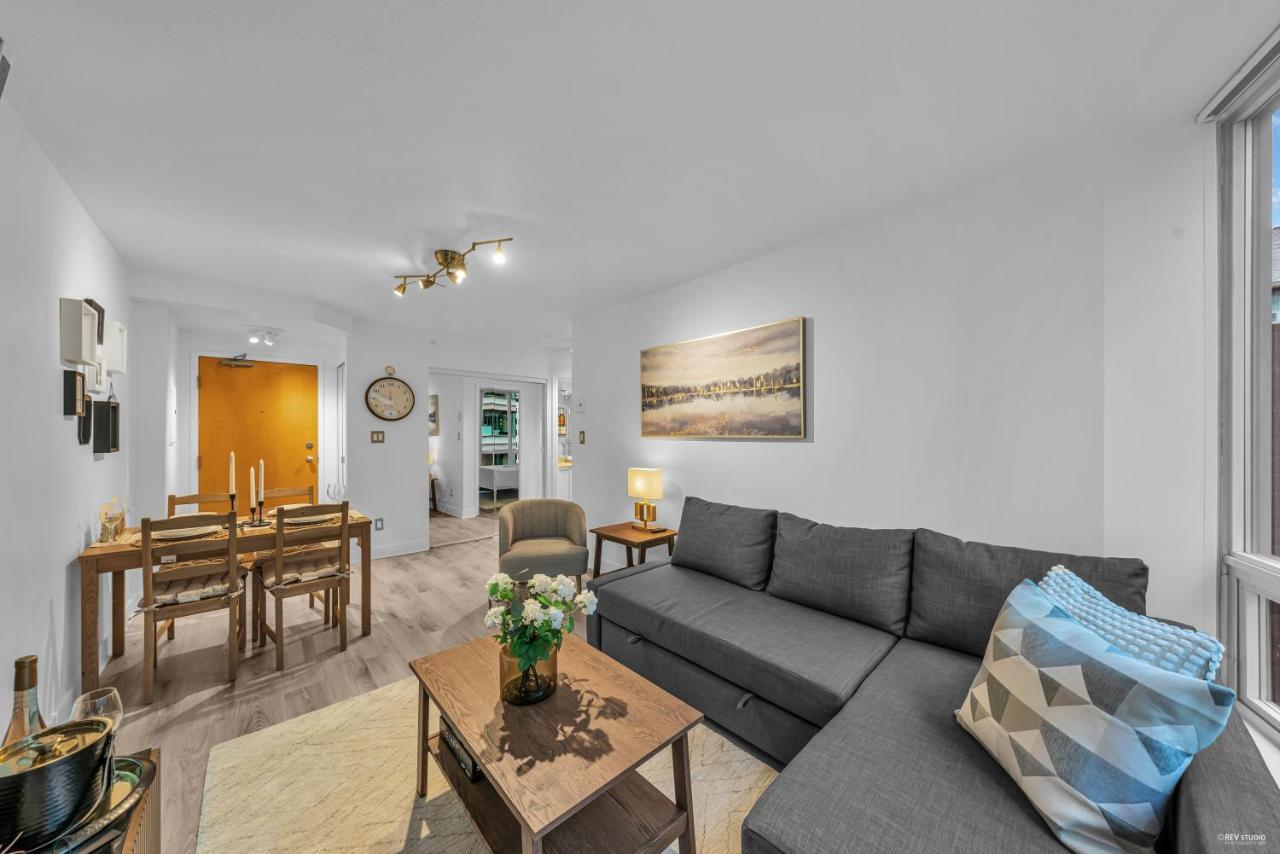 1-Br Condo In Downtown Coal Harbour With Parking And City Views Ванкувер Экстерьер фото